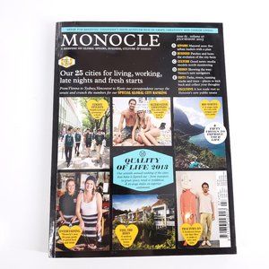 Monocle Magazine Issue 65 Volume 07 July / Aug 2013 Our 25 cities for living ...